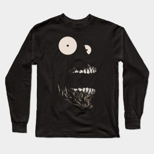 Creepy Skull Long Sleeve T-Shirt